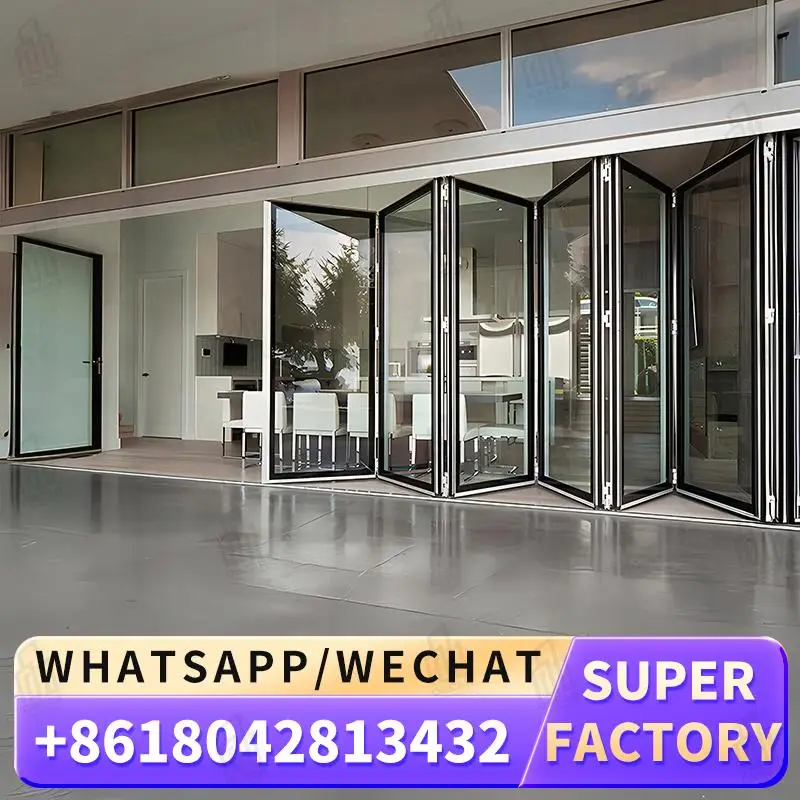 

Customizable European Style Foldable Windows Door for Office Spaces Ideal Design Windows Foldable door
