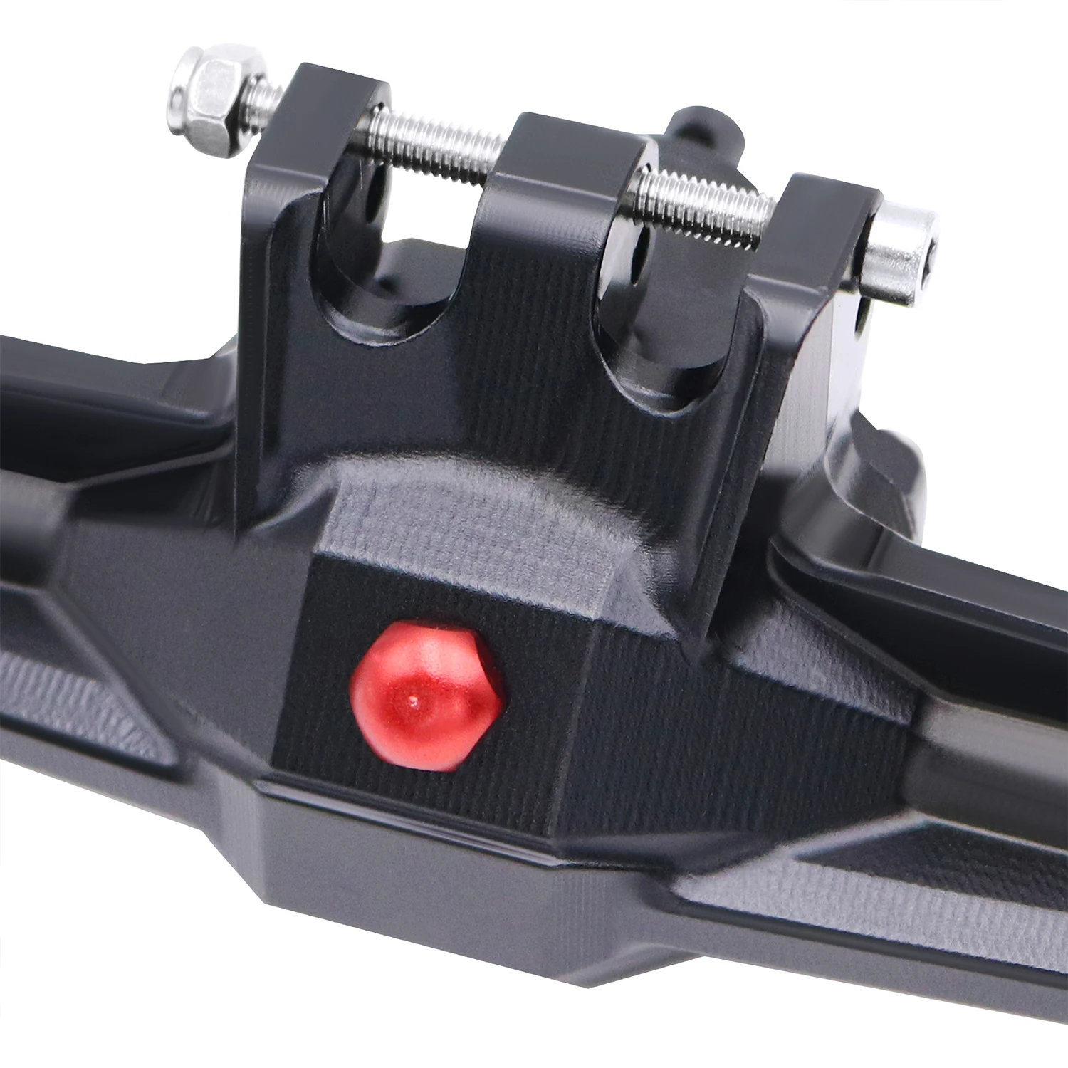 CNC 알루미늄 H10 전후방 직선 액슬 세트 1/10 RC 크롤러 카용 완전한 액슬 세트 Vanquish H10 옵틱 업그레이드 부품