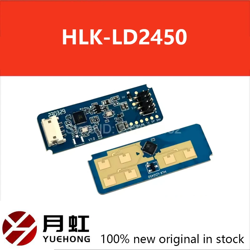 1pcs Hi-Link Hot Sale New Mini HLK-LD2450 24G Smart Home Motion Target Tracking Radar Sensor Module Test Distance Angle Speed