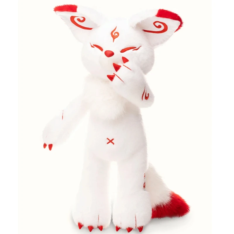 Encounter Mythical Nine Tails Fox Plush Toy Legendary Creature Stuffed Doll Gift For Girls Women Valentine Birthday Present
