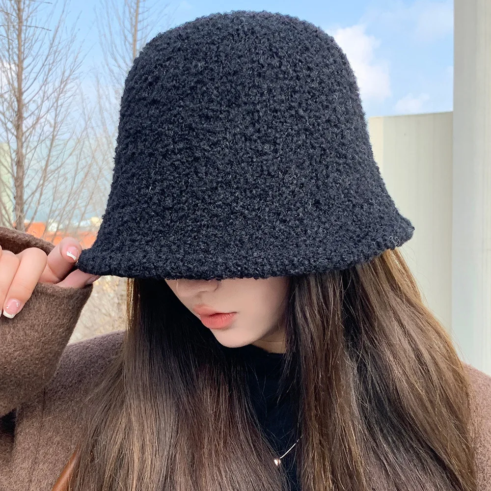 

Girls Casual Beanie Bucket Hat Women's Fashion Foldable Travel Ocean Basin Hat Hollow Sun Cap Color Matching Woven TTC0508