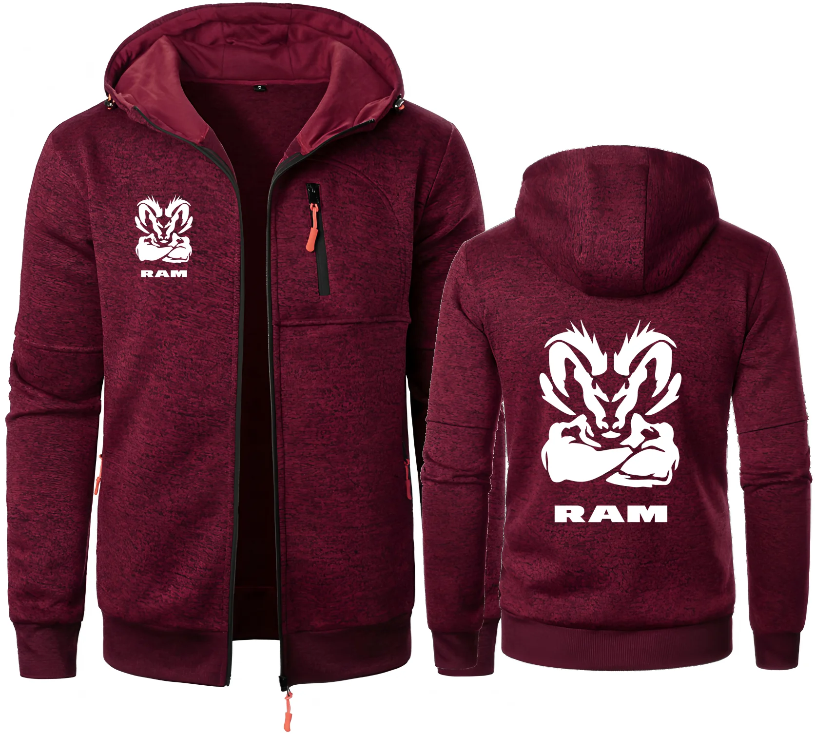 Novedad Ram 1500 Turbo Fans de coches sudaderas con capucha para hombre sudaderas DodgeLYED Jacquard Sudadera con capucha para hombre Sudadera con capucha para hombre