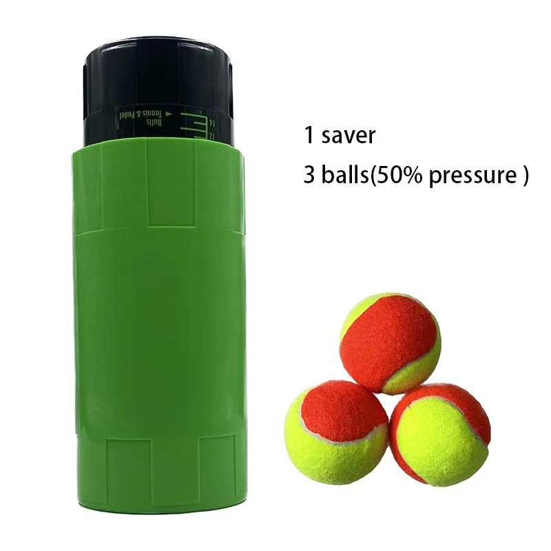 

Tennis 3Balls Pressure Saver Container And 3 ITF Balls Bounce Restorer Beach Tennis Shape Keeper Anti Drop Pressure Holder 2025