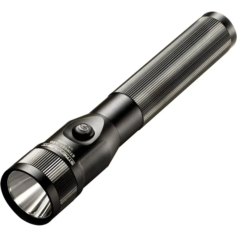 Streamlight 75711 Stinger 425-Lumen LED Bright Rechargeable Handheld Flashlight with AC Charger, Black