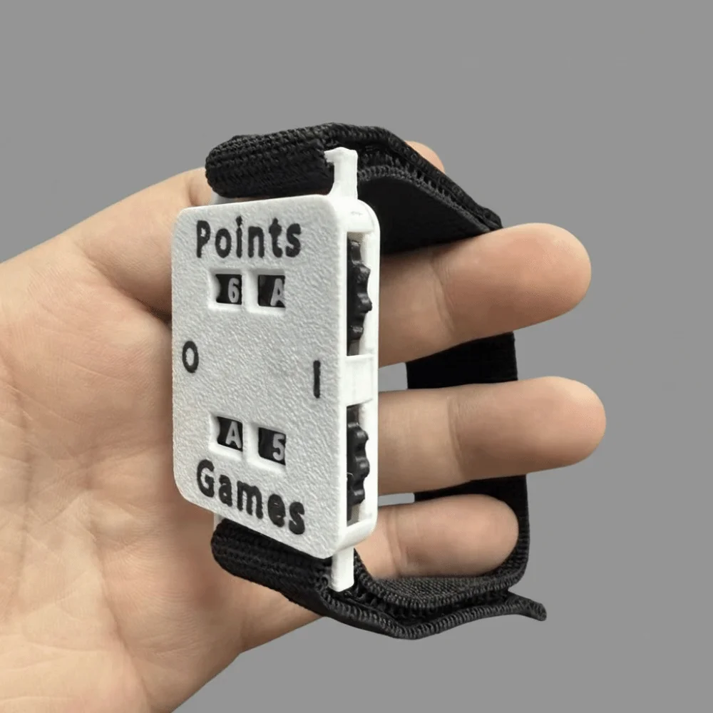 

Регулируемый счетчик очков на запястье с четким дисплеем для удобного подсчета, легкий дизайн, счетчик на запястье