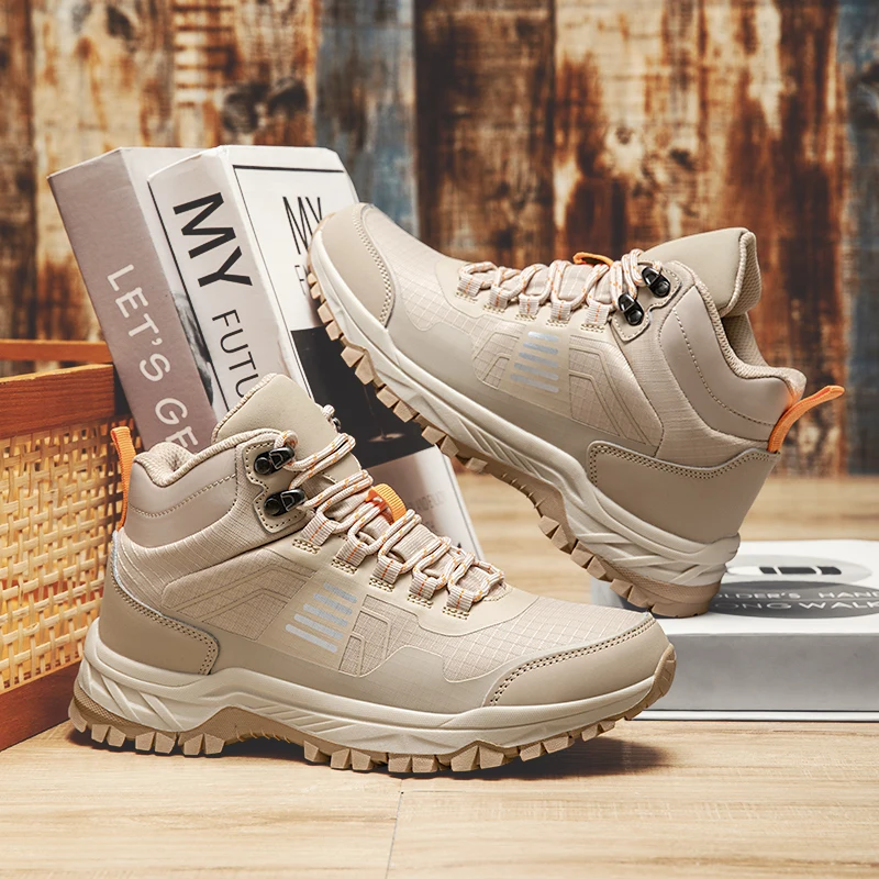 รองเท้าเดินป่าผู้หญิง ฤดูใบไม้ผลิและฤดูใบไม้ร่วง ปี 2025 รุ่นใหม่ กันลื่น สำหรับวิ่งเทรลและเดินป่า