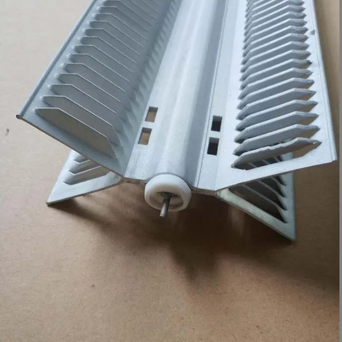 625mm230V2KW92 wing shaped aluminum finned tube heater baseboard RX integrated heating element