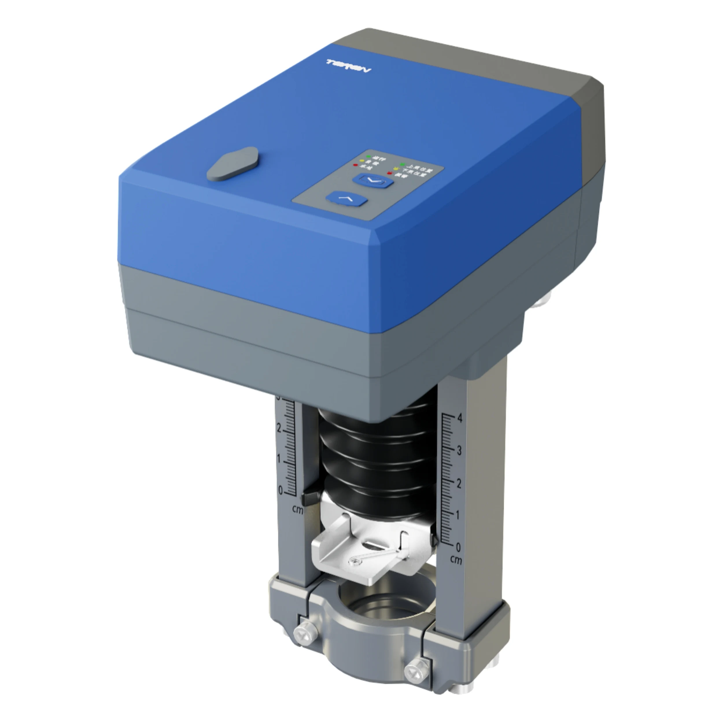 HVAC Ball Valve Electric Actuator Ductile Iron Flange Body Floating Point Control Actuator
