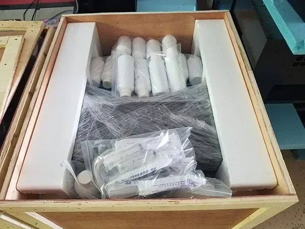 طابعة DTG بحجم A2، طابعة تي شيرت مسطحة رقمية