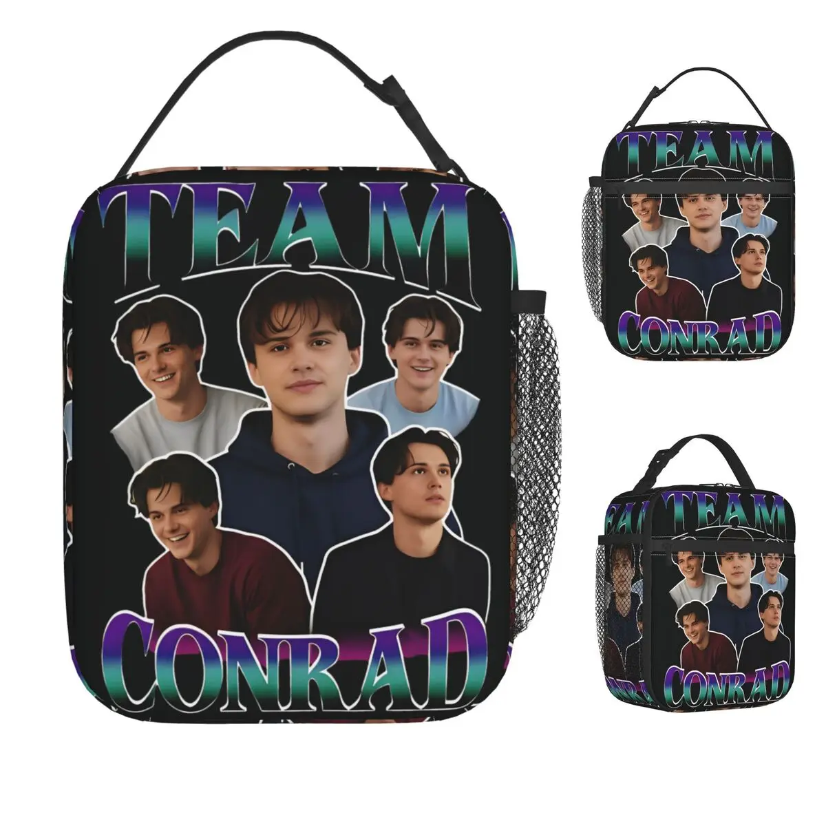 

Team Conrad Fisher The Summer I Turned Pretty Lunch Bag Lunch Box For Girls Zipper Cooler Bag Designer Thermal Tote Handbags