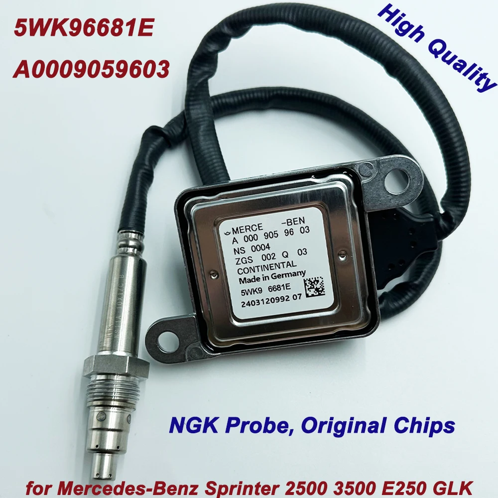 

Высококачественный N-GK Probe CONTINENTAL 5WK96681E A0009059603 0009059603 Датчик Nox для Mercedes-Benz W222 W447 C253 X253 X222 R172