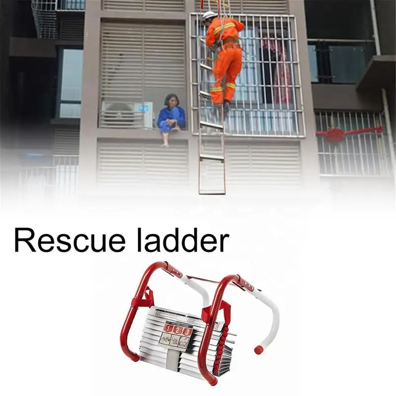 

Fire RescueEquipment Rope Ladder Emergency Escape Ladder Fast To Deploy Portable And Reusable Fire Escape Ladder For Kids