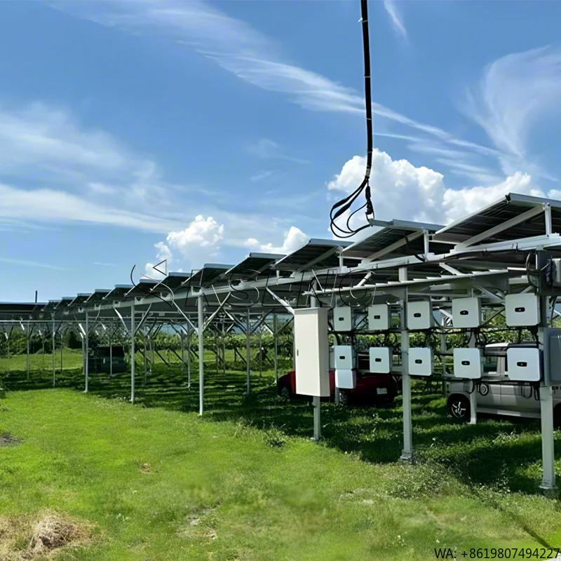 Solar Greenhouse Kit Panels Farm Farm Mounting Structure System Solar Farm Agriculture Bracket