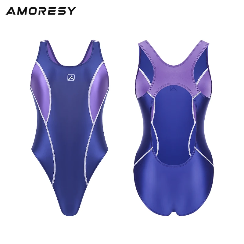 AMORESY Aphrodite series one-piece swimsuit for women bathing in hot spring swimsuit professional competitive equipment