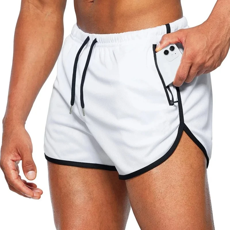 

Men Casual Gym Shorts Breathable Sport Running Shorts Quick Dry Crossfit Beach Shorts Training Basketball Shorts Man Clothing