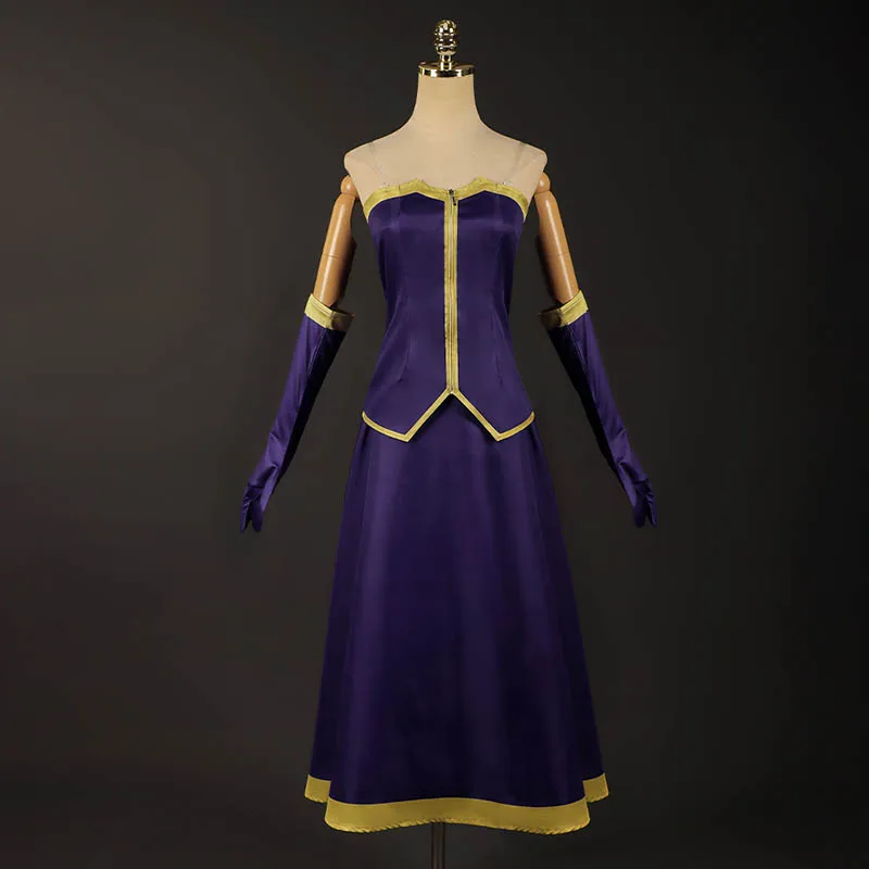 Anime Ike Cosplay Trajes para mulheres, o mágico mais forte do exército do Senhor Demônio era humano, vestido de festa de Halloween