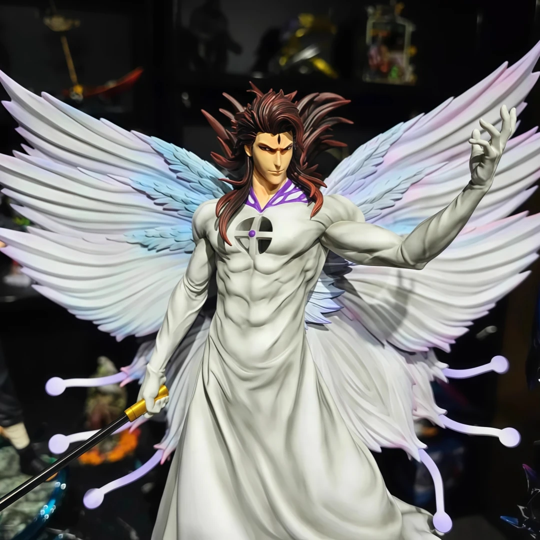 

31m Bleach Aizen Sousuke Butterfly Hollowfication Anime Figure Model Statue PVC Collection Desktop Decoration Ornament Toy Gifts