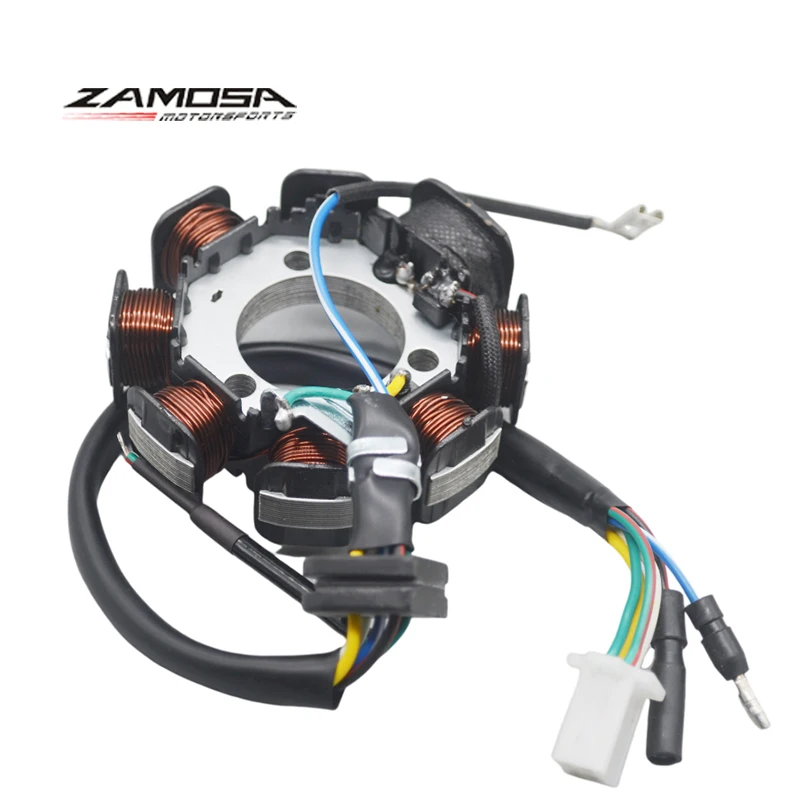 TITAN2000 XLR125 محرك دراجة نارية الكهربائية الجزء الثابت لفائف ل TITAN2000 XLR125 31120-KFC-901 8 القطب 00-01 قطع غيار المحرك #1