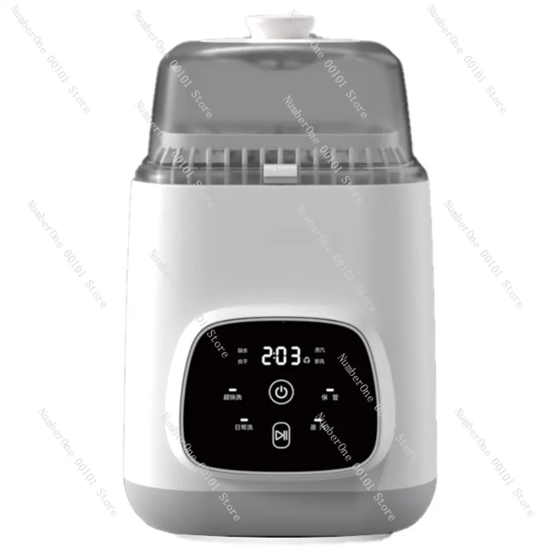 Automatic Baby Bottle Washer Sterilizer Dryer All In One Portable Countertop Cleaner Machine No Installation For Infant Home