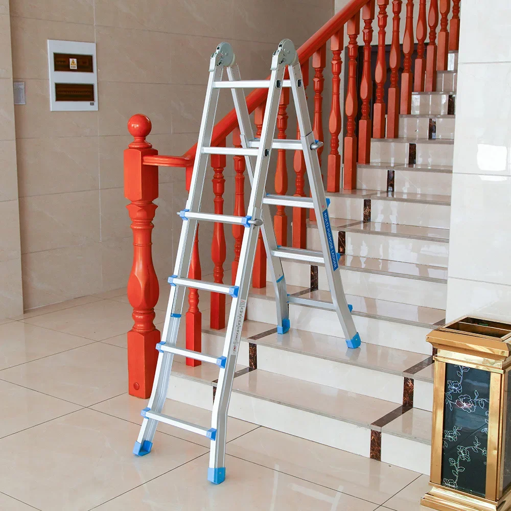 4x3 4x4 4x5 4x6 multi-purpose telescopic folding step ladder