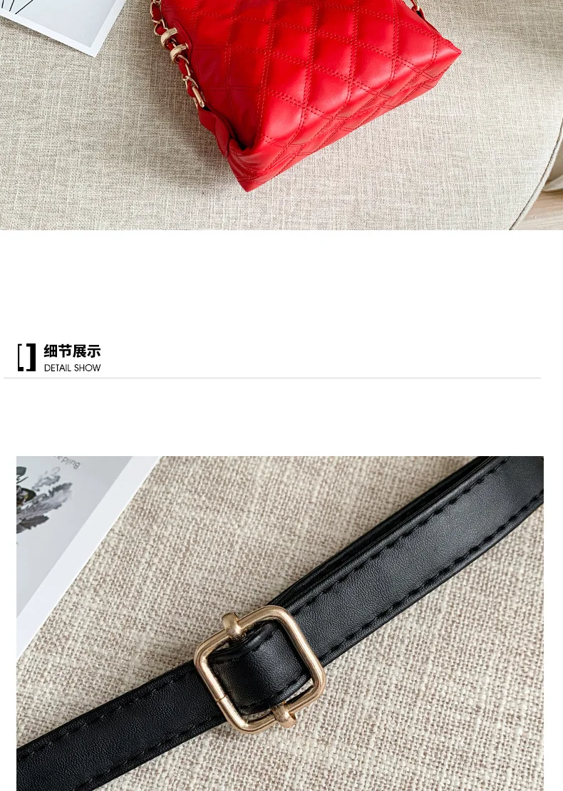 Design Handtasche Umhängetaschen für Frauen Kleine Luxus Umhängetasche Hochwertige Weiche Leder Geldbörse Neue Damen Kleine Quadratische Tasche – Detail 19