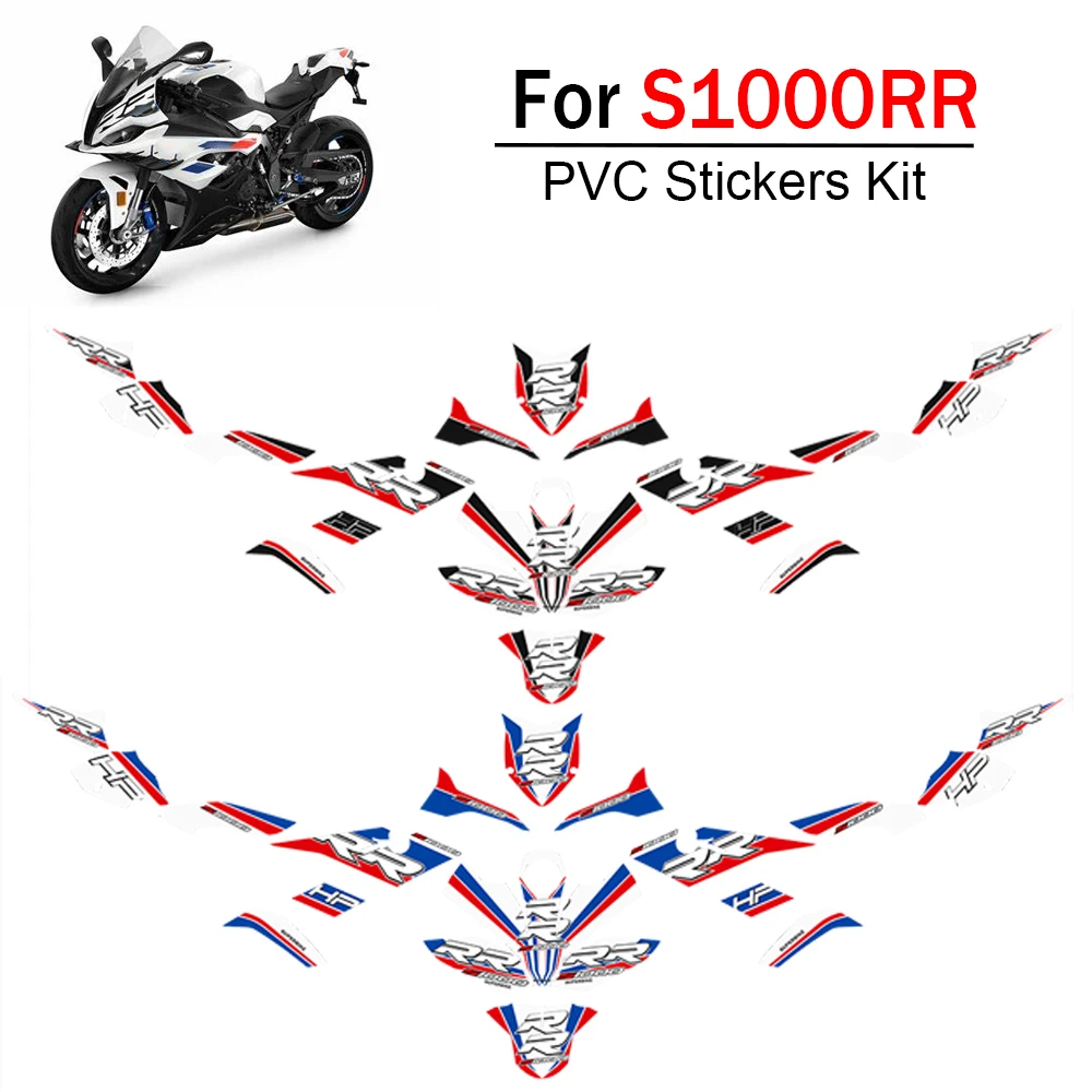 

Motorcycle Fuel Tank Pad Sticker PVC Decal Protector Kit fits For BMW S1000RR S 1000 S1000 RR HP HP4 2019 2020 2021