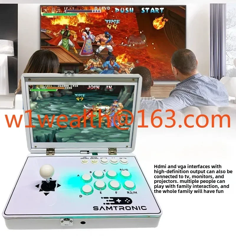 Arcade Outdoor Home Game Console Nostalgic Desktop Portable Folding Moonlight Treasure Box