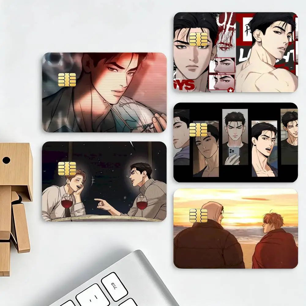 J-Joo J-Jaekyung Jinx HD Credit Card Stickers Game Card Decal Small Chip Waterproof Sticker Gift Decor