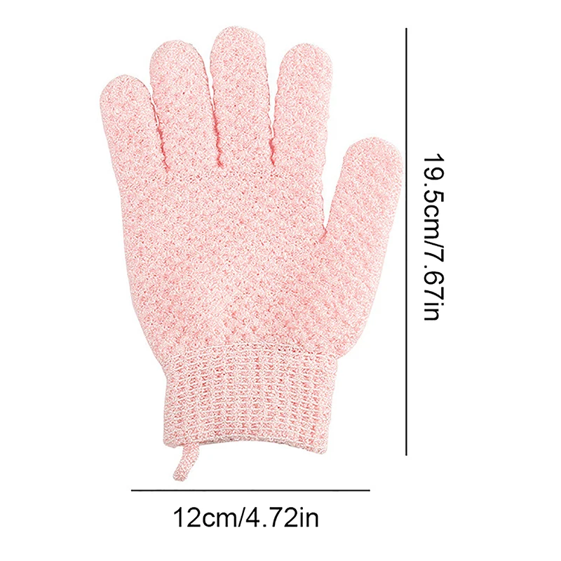 Gants de bain élastiques à cinq doigts pour enfants, serviette de douche domestique, gIslande, lavage du corps, fournitures pour la maison, essuyer le dos, livres de bain