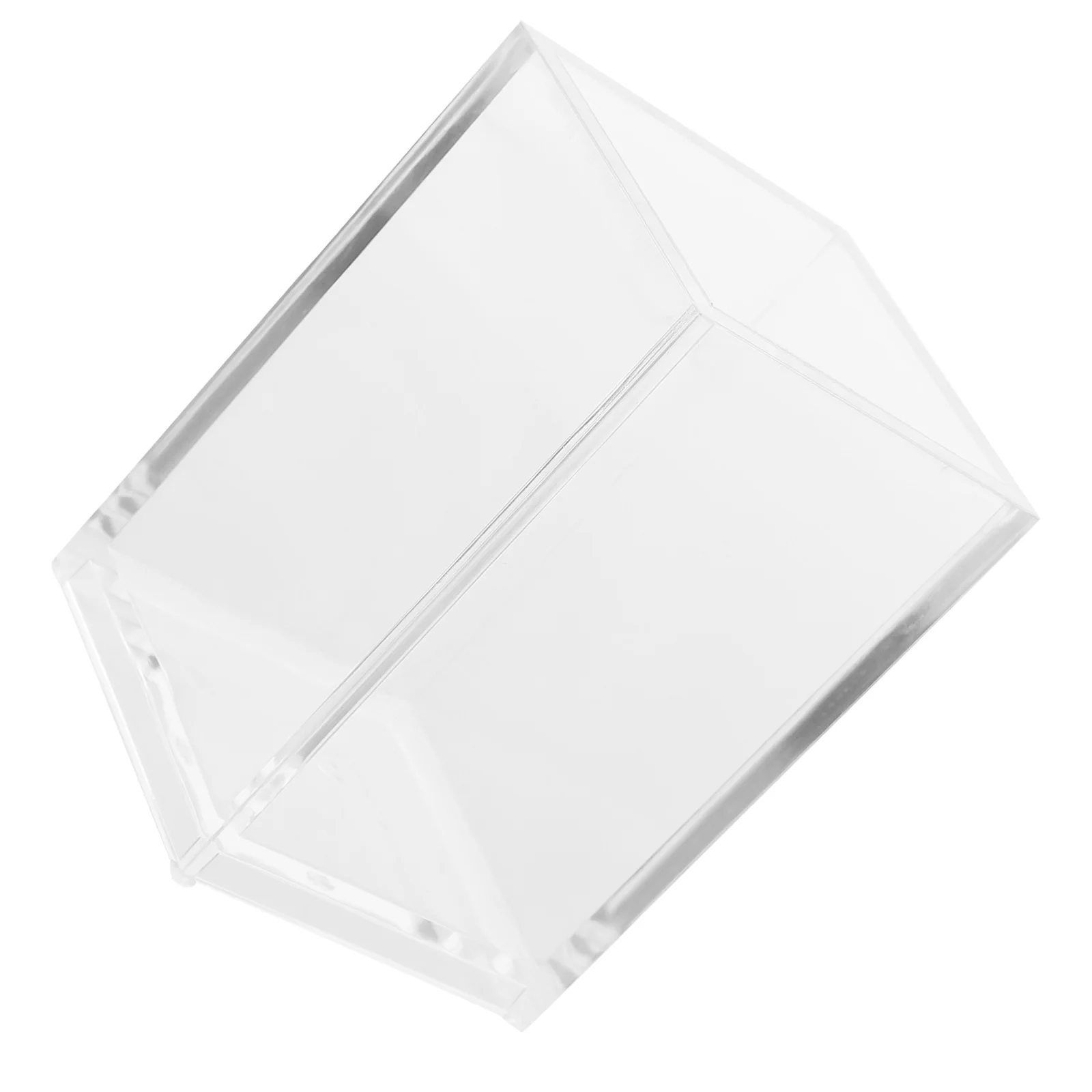 

Acrylic Pen Holder Pencil Desktop ganizer Multifunctional Storage Holders Stationery Decor Bath Bedroom Dressing Table