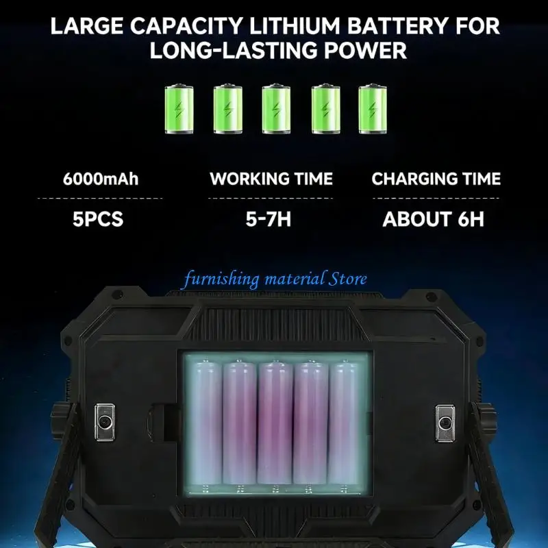 

Яркий регулируемый светодиодный портативный светильник Y5GD с возможностью зарядки через USB для дома и путешествий