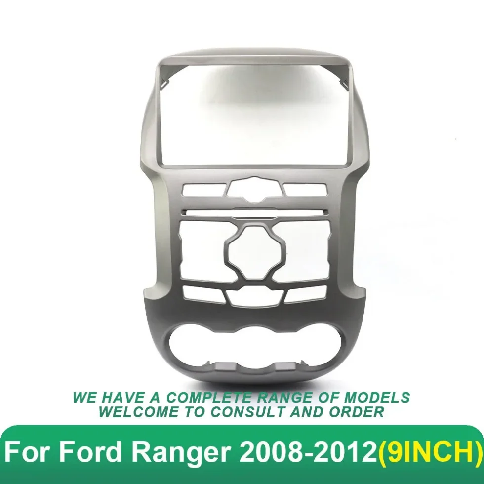 

Автомобильная аудиосистема, лицевая панель, двойной Din-радио для Ford Ranger 2008-2012, стерео DVD, комплект приборной панели, адаптер, накладка с кронштейном
