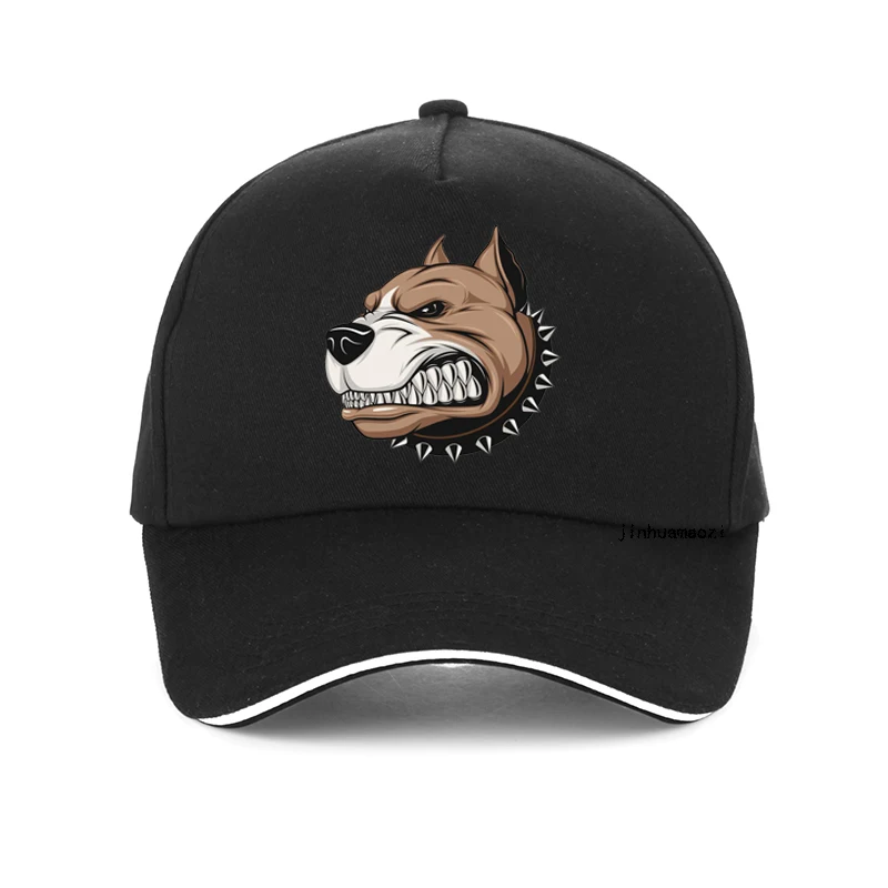 

Border Collie Dog Baseball cap fashion Design funny Cruel and Ferocious Dog hat outdoor golf Snapback hats