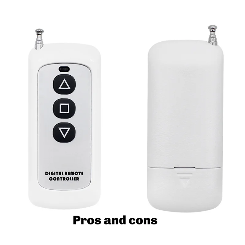 ABKN-DC 12V Motor Remote Control Kit 433Mhz Wireless Relay Module With Transmitter For Motor Direction & Stop Control