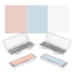 4 PCS Clear Plastic Individual M.2 SSD Storage Case For M.2 2280 2260 2242 2230 SSD Hard Drive M.2 NVMe SSD Case Protection Box