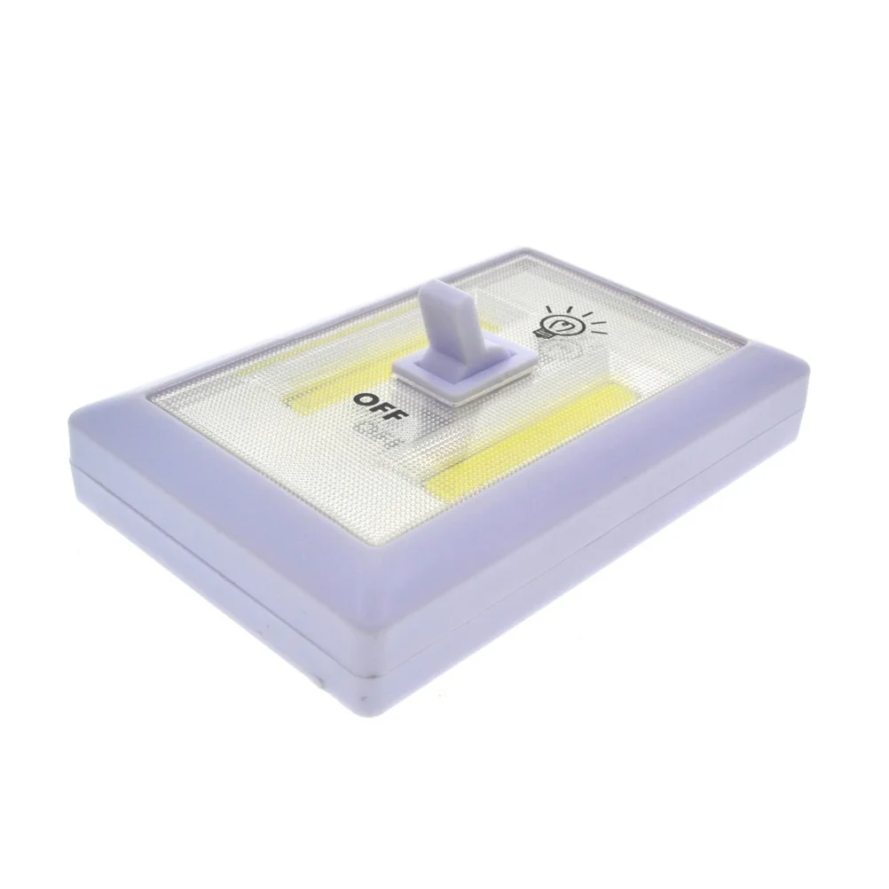 4 قطعة ضوء الجدار في الهواء الطلق Cob LED اللاسلكي تعمل ضوء الليل للمنزل المطبخ غرفة نوم عمر طويل 10000 ساعة سهلة التركيب #2