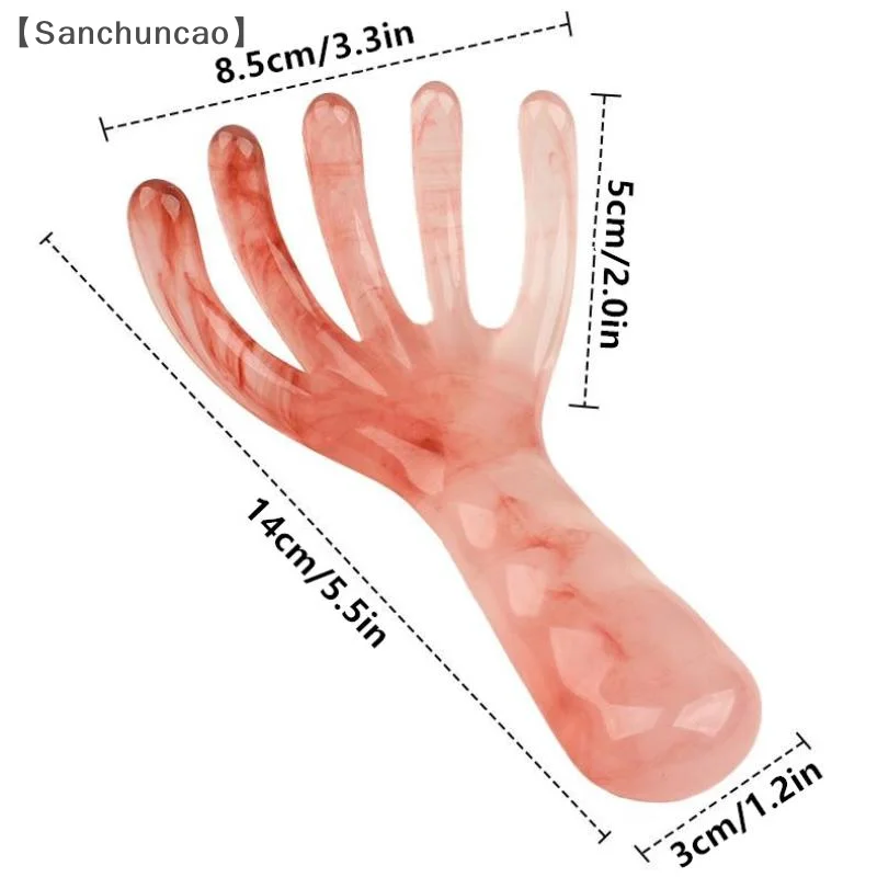 

tipoSanndarSan Moy Scalp Back Massager Скребок для головы Портативный спа-массажер для головы для глубокой релаксации Можно использовать на каждой части теле