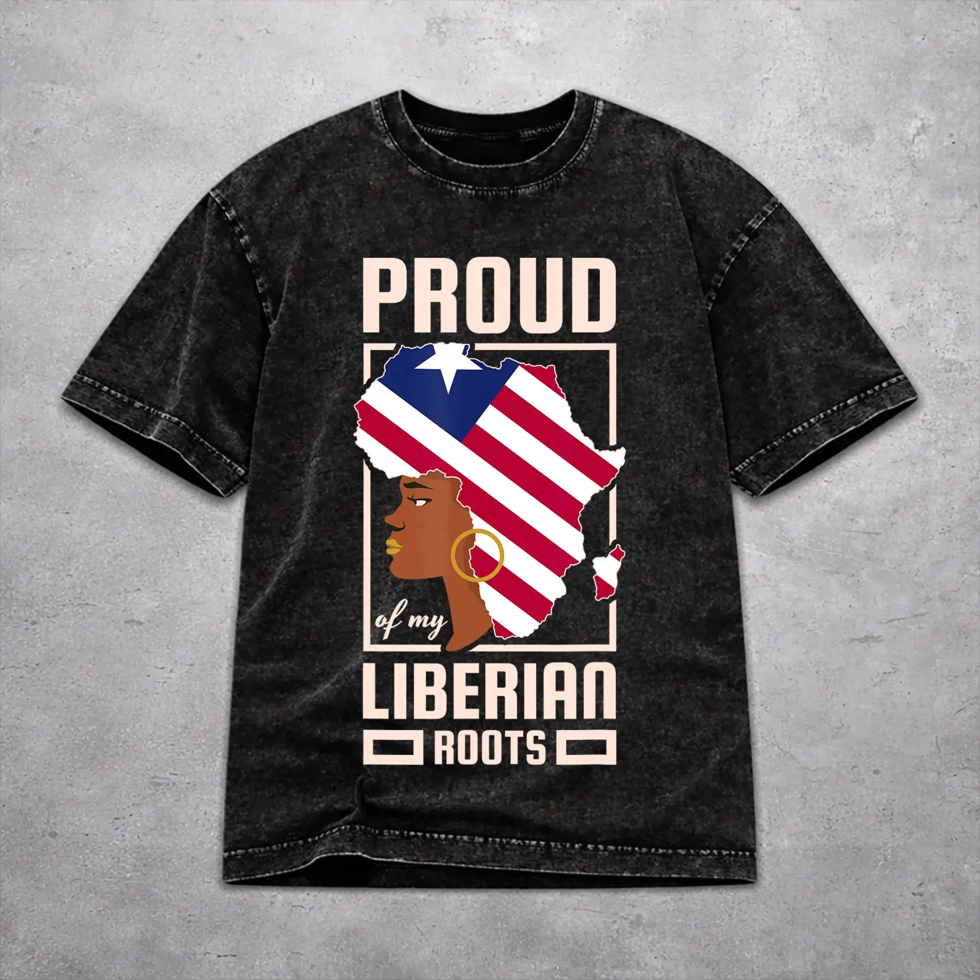 Men Women Wased T-shirts Liberia Independence Day Printed Shirt Outfit Oversize  Tee Shirts
