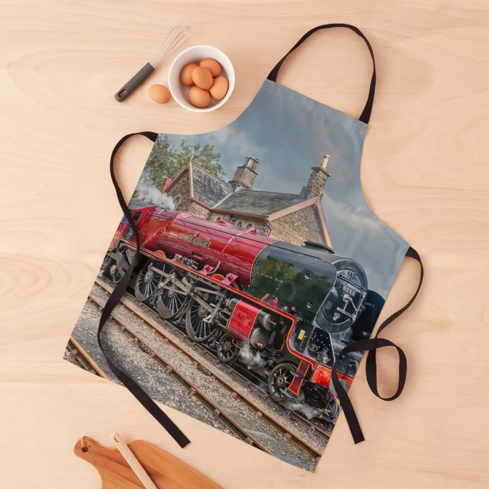 

LMS Princess Coronation Class 6233 Duchess of Sutherland Apron Salon For Men Dress Apron