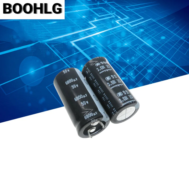 2PCS 6800UF 50V capacitor eletrolítico 50V 6800UF 22X45 GG