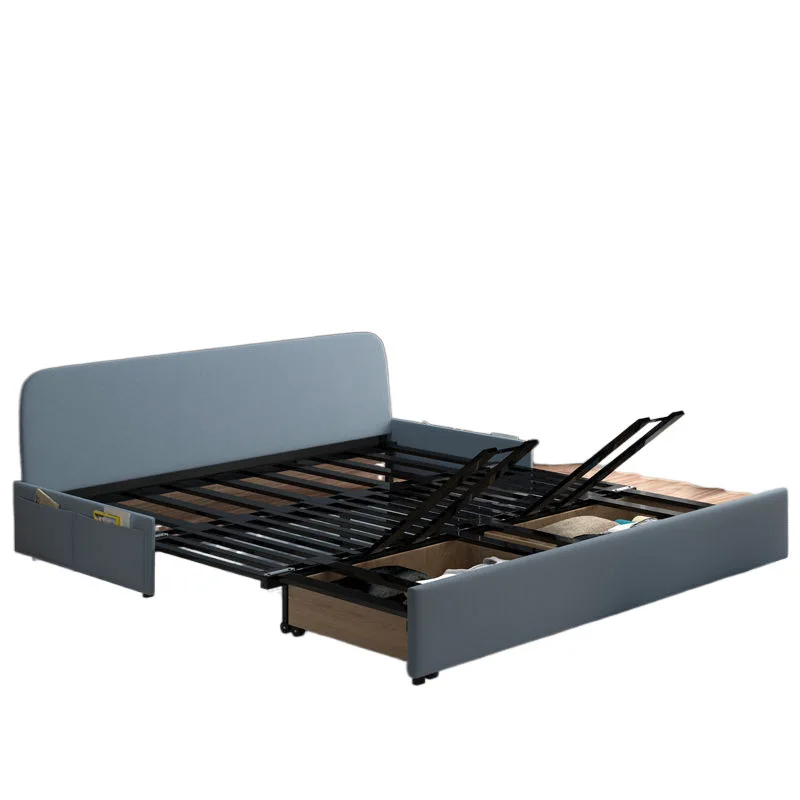 

Technology cloth sofa bed, foldable sitting and lying dual-purpose, multi-functional small apartment, living room telescopic