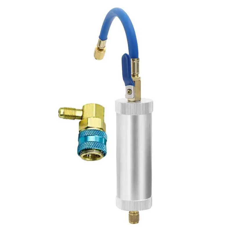 

Refrigerator Filler Kit Air Conditioning Recharging Hose Refrigerant Filling Tool Dispensing Valve AC Recharge Hose Kit Quick