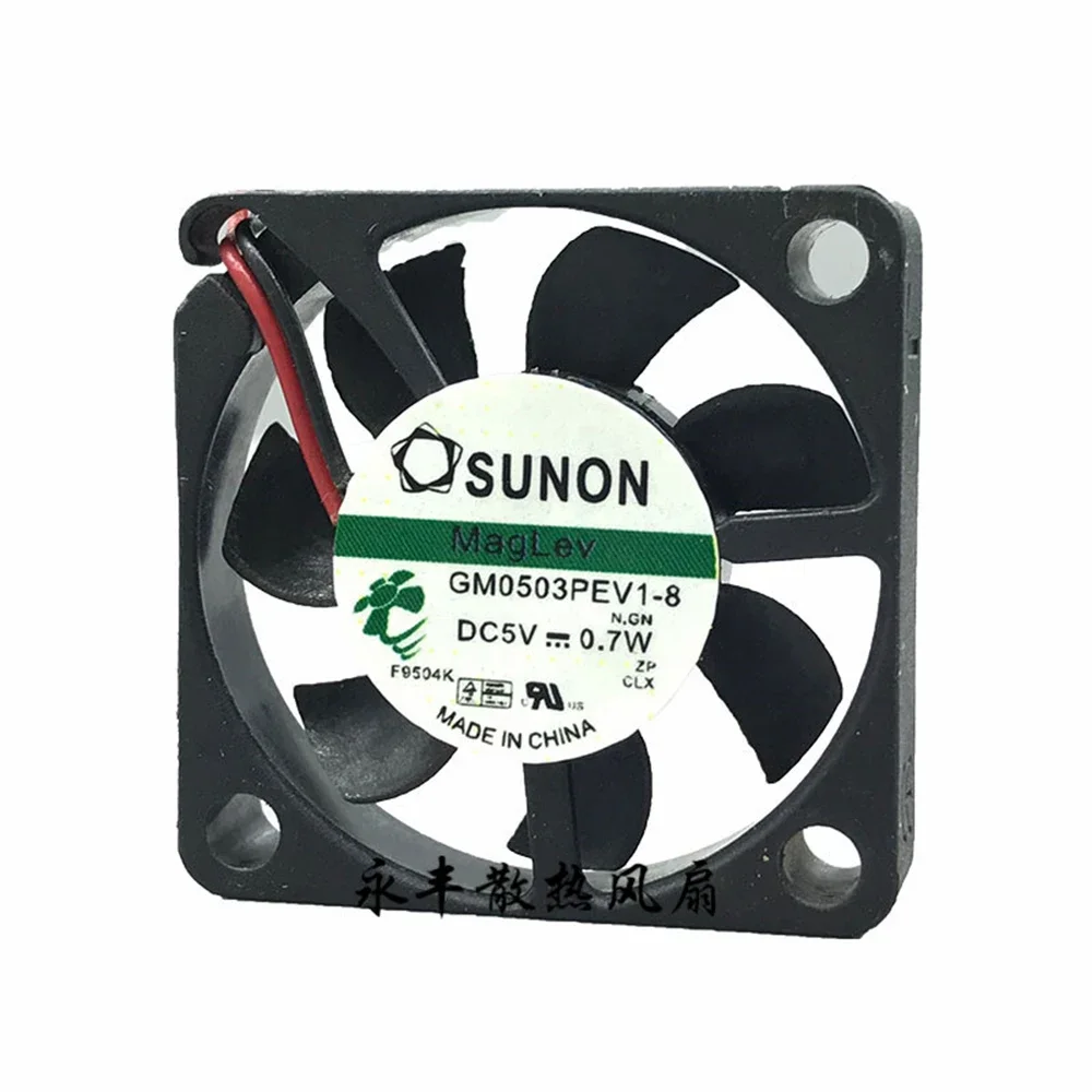 Ventilador sem escova Sunon para Sunon, espessura de 6mm, 6 V, 0.7W DC, 3006, DC5V, GM0503PEV1-8