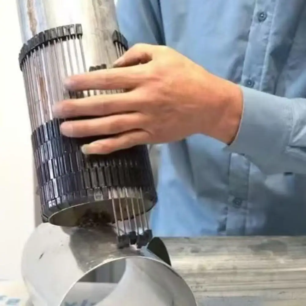 

Инструмент для профиляции труб с несколькими поверхностями Портативное прецизионное измерение контура для сварки, сантехники, проектов «сделай сам», укладки пола