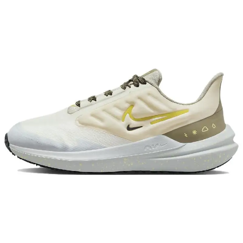 Nike Nike Women's Air Winflo 9 Shield 'Pale Ivory High Voltage' Sneakers shoes DM1104-100