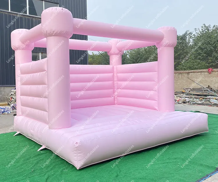 13x13 Party Wedding Bouncy Castle Inflatable Bouncer White Bounce House For Kids Adults Jumping