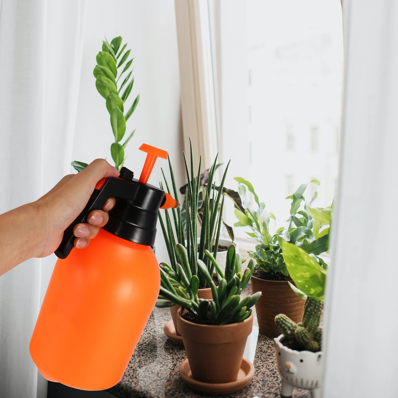

Sturdy Garden Watering Kettle Plastic Pressure Sprayer Horticulture Flower Irrigation Wide Application Greenhouse
