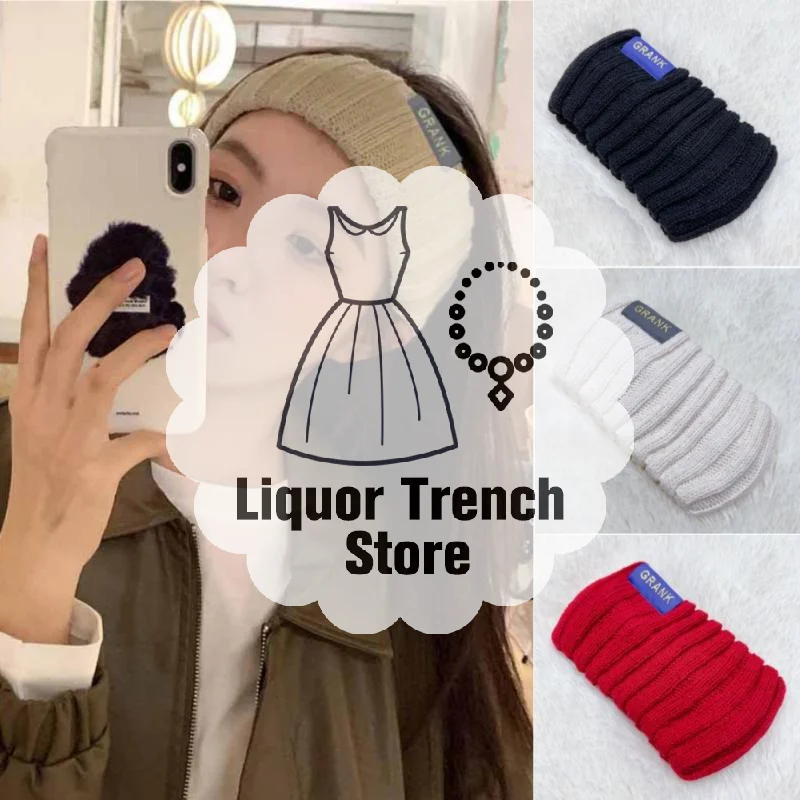 النساء الشتاء واسعة عقال بلون محبوك الدافئة حك الفتيات فاسق مطاطا أغطية الرأس الرياضة العصابات الشعر الملحقات