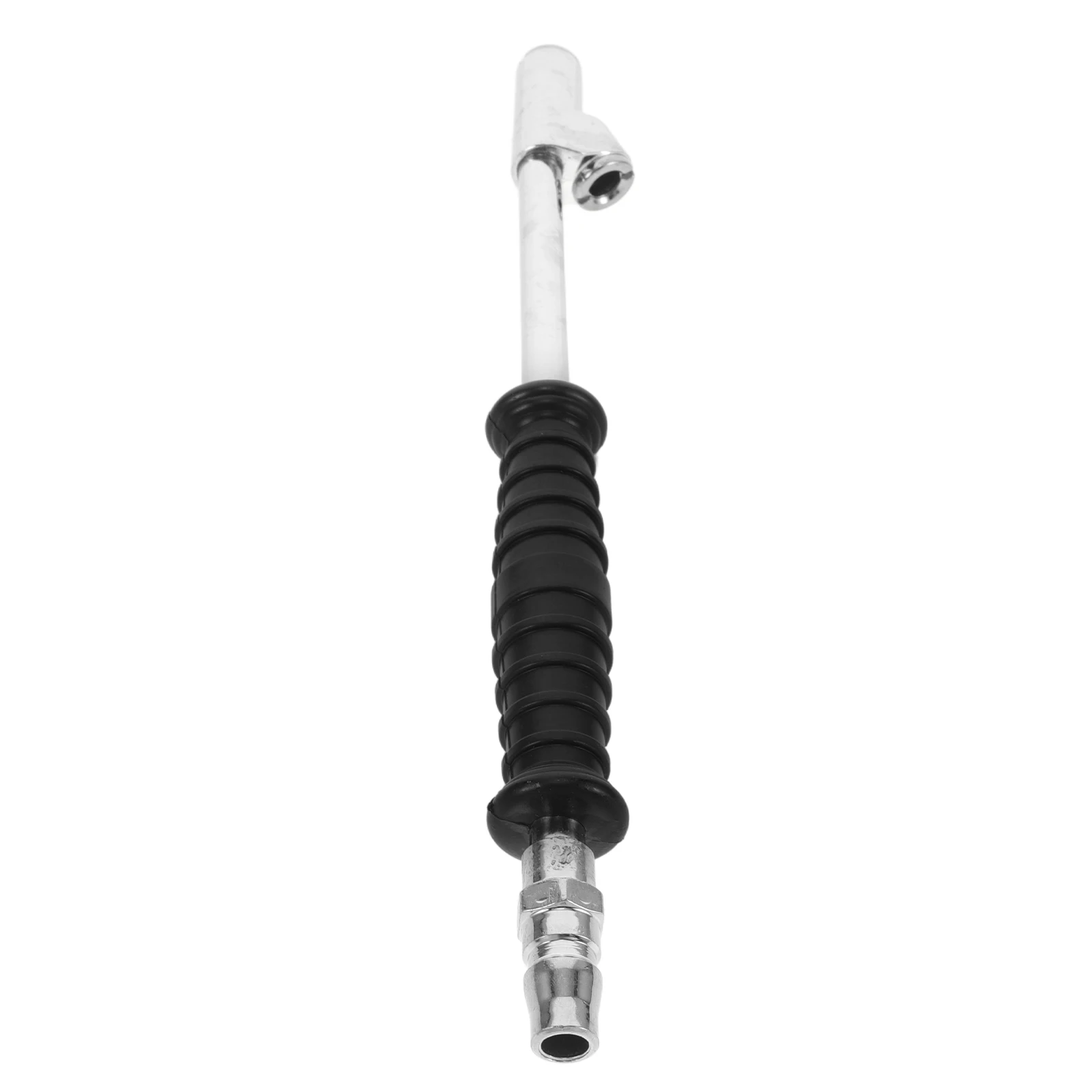 

Metal Inflator Durable Rubber Sleeve Car Motorcycle Locking Air Chuck Tire Inflator Bicycle Tires Elbow Design Truck Chuck Semi