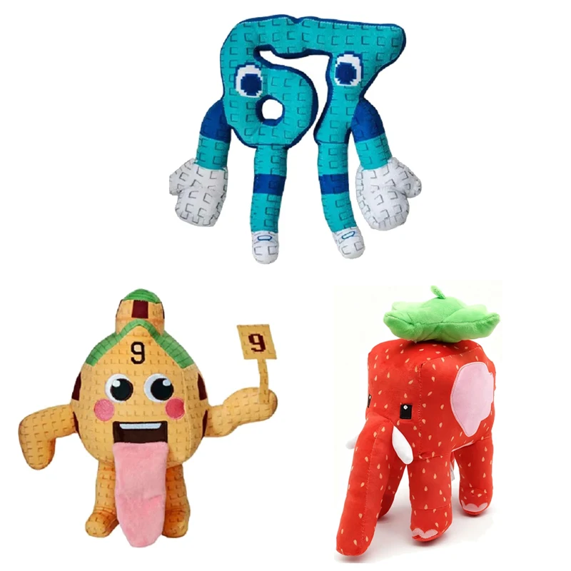 HOT STEAL A BRAINROT Blue رقم. 67 لعبة قطيفة لدمى البيت اللطيفة المحيطة باللون الأزرق رقم. 67 لعبة ألعاب ناعمة لهدايا عيد ميلاد الأطفال